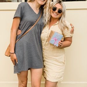 Free people linen dress!